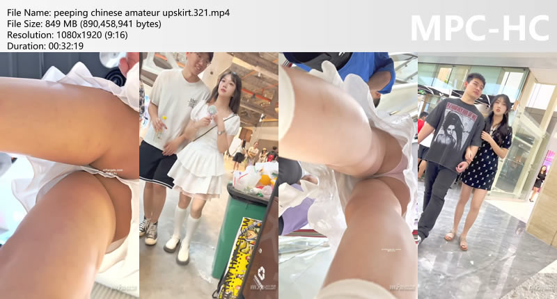 peeping chinese amateur upskirt.321